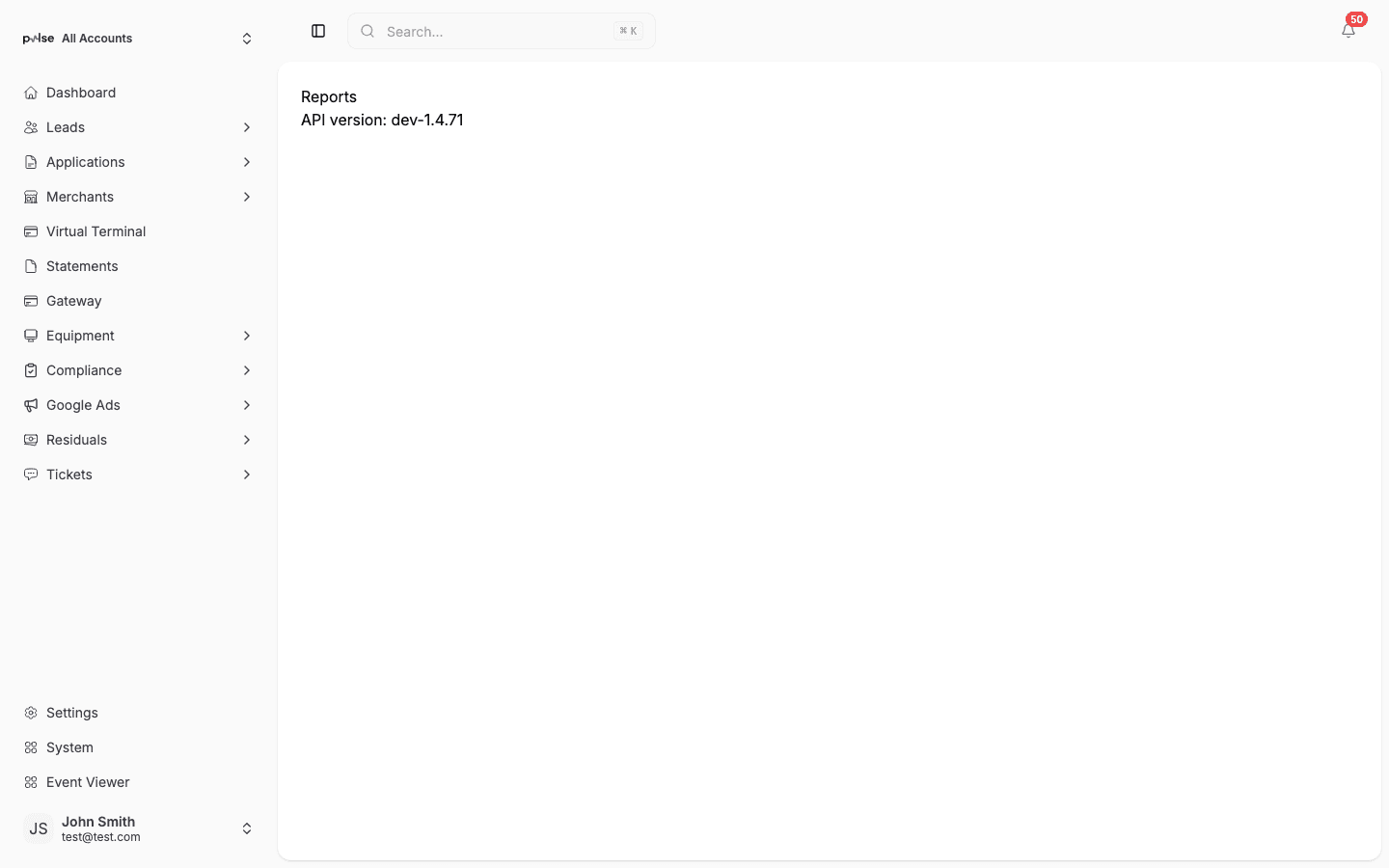 Portfolio Analytics — Pulse CRM interface